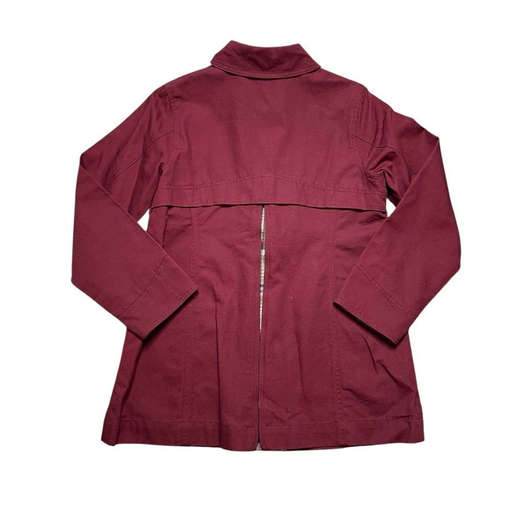 Pendleton Red Utility Jacket Structured Tailored … - image 2